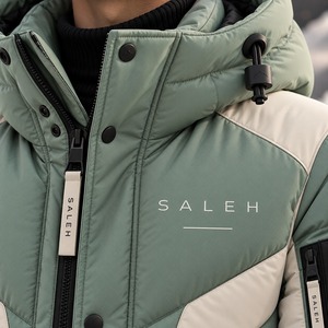 Wholesale <b>Men's</b> <b>Longline</b> <b>Puffer</b> Jacket Winter Warm Thick Quilted <b>Coat</b> Insulated Outdoor Custom OEM ODM Manufacturer - Product Image 4