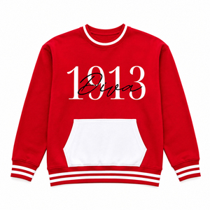 Sweat-shirts universitaires grecs pour la fraternité, vêtements de style sororité, 1913 Diva, sweat-shirt Delta, pull Sigma Theta - Product Image 5