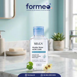 Agua Micelar con Ácido Salicílico para el Cuidado del Acné, Tónico Limpiador Profundo, Control de Grasa, Agua Micelar OEM ODM - Product Image 5