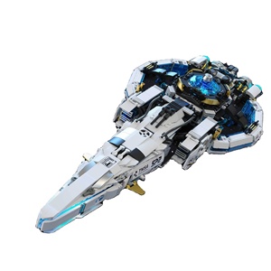 Tuomu T5016 Galaxy Comet SpaceShip 800+ Blocks Educational <b>Model</b> <b>Building</b> Blocks For Teens Age 8 13 Years - Product Image 1