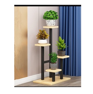 Support à plantes vertical multi-niveaux pour économiser de l'espace, support de pot pour intérieur/extérieur, pour balcon, jardin, décoration compacte - Product Image 5