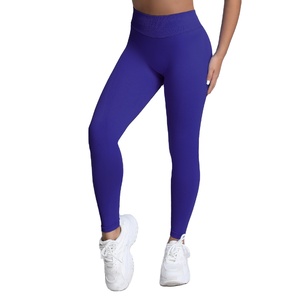 Leggings de Yoga con Cintura Elástica, Suaves y Extensibles, con Logotipo Personalizado OEM, Pantalones de Yoga de Pierna Ancha Recta para Mujer, para Entrenamiento y Fitness - Product Image 1