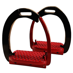 Hot Selling <b>Lightweight</b> <b>Iron</b> Safety Stirrups Horse Riding Equipment Comfortable Non Slip Customizable Custom Logo Custom - Product Image 4