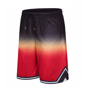 กางเกงกีฬาบาสเก็ตบอลชาย เนื้อผ้านุ่ม แห้งเร็ว กางเกงออกกำลังกาย กางเกงลำลองสำหรับฝึกซ้อม กางเกงกีฬาขายส่ง - Product Image 2