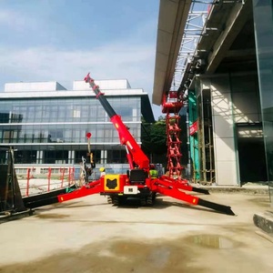 Mini-grue araignée robuste avec commande hydraulique du flèche et support de stabilisation sécurisé pour les machines de construction - Product Image 5