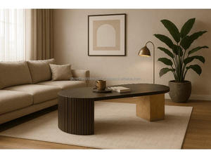 Mesa de Centro de Lujo Escultural Minus, Mesa de Centro Art Deco de Diseño, Mueble Moderno para Sala de Estar, Art Deco de Lujo 2026 - Product Image 4