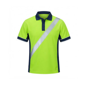 เสื้อโปโลลำลองสำหรับผู้ชายแขนสั้นคอปกเสื้อทำงานผ้าเนื้อนุ่มสวมใส่สบายชุดยูนิฟอร์มสำนักงาน - Product Image 1