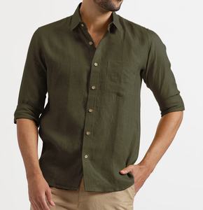 เสื้อเชิ้ตติดกระดุมราคาส่ง หรูหรา ทันสมัย สำหรับผู้ชาย แขนยาว ทรงเข้ารูป ดีไซน์ล่าสุด - Product Image 6