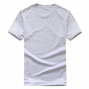เสื้อยืดแขนสั้น คอโอ ผ้าฝ้าย 100% ทรงปกติ สวมใส่สบาย สีพื้น ผ้าเจอร์ซีย์ทอ - Product Image 3