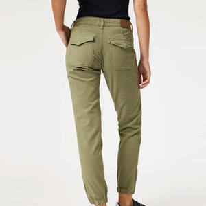 Pantalones Cargo de Moda para Mujer con Diseño de Logotipo Personalizado, Pantalones Cargo Rectos Lavados Casuales de Alta Calidad, Servicio OEM - Product Image 4