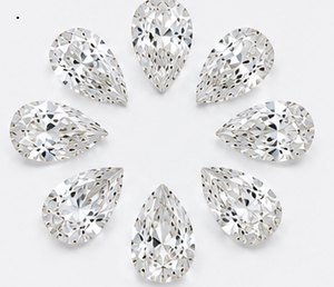 Diamant synthétique de laboratoire en forme de poire 50 points VS1, fournisseur en gros - Product Image 2