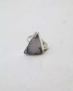 Natural Agate <b>Adjustable</b> <b>Ring</b> for Women – German Silver Handmade Agate Stone <b>Ring</b> Boho Gemstone Jewelry - Product Image 2