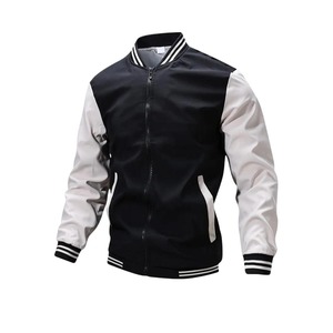 Premium Sporty Style <b>Baseball</b> <b>Jacket</b> Modern Fashion Streetwear with Stylish Logo on Front Low MOQ Bulk Orders Manufacturing - Product Image 1