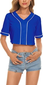 Women <b>White</b> Cropped <b>Polo</b> Shirt Short Sleeve Fitted Solid Cotton Summer Top with Button Closure and Collar Design - Product Image 6