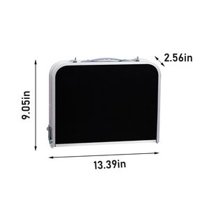 Tavolo da Picnic Pieghevole in Alluminio da 60 cm, 3 Altezze Regolabili, Leggero e Portatile - Product Image 6