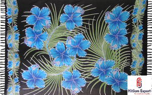 Luxury Custom Tahitian Pareo <b>Beach</b> Sarong Tropical Wrap Bora Bora Maldives OEM ODM Customized Manufacturing Service Provider - Product Image 4