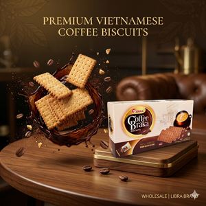 บราคา ลักซ์ คอฟฟี่ ครั้นช์ – รสชาติเข้มข้นแบบคั่วพร้อมความกรอบละมุน - บราคา คอฟฟี่ แครกเกอร์ 150 กรัม ODM มีตัวอย่างฟรีให้ทดลอง - Product Image 1