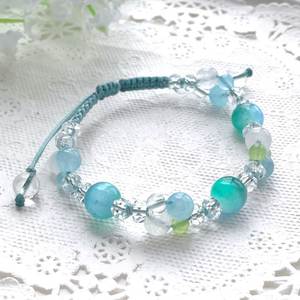 <b>Boho</b> Handmade Resin Acrylic <b>Bracelet</b> Colorful Stretch Jewelry Accessories for Women Daily Use - Product Image 2