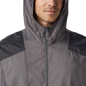 Veste coupe-vent à capuche pour homme, légère, résistante à l'eau, veste de course en plein air, fournisseur en gros OEM ODM - Product Image 6
