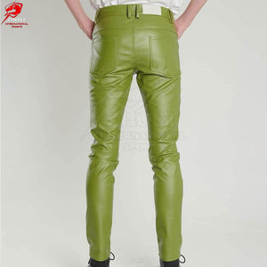 Made In Best Material <b>Men</b> <b>Leather</b> <b>Pants</b> Stylish Look Durable Material Comfortable Fit For <b>Men</b> Wears Online Sale - Product Image 2