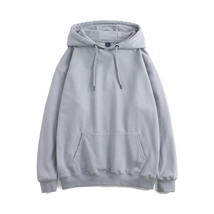 Sudadera con Capucha Verde Oscuro para Hombre, Corte Holgado, Informal, Otoñal, Material de Felpa, Manga Regular, Tejido de Punto - Product Image 4