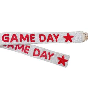 Sangle de sac à main élégante et durable en coton perlé, artisanale, avec broderie pour le jour du match, artisanat de broderie, point de croix, personnalisable, carrée - Product Image 3