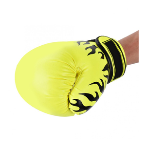 Guantes de MMA de Cuero de Alta Calidad y Máquina de Entrenamiento de Boxeo con Objetivo de Pared para Niños, Cierre Ajustable con Gancho y Bucle, Muñequera Ajustable - Product Image 3