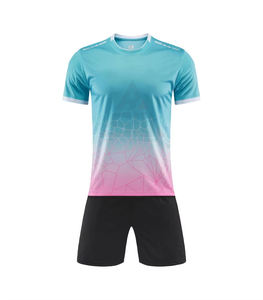 Conjunto de Uniforme de Fútbol Personalizado Naranja y Negro, Manga Corta, Impreso, de Secado Rápido y Transpirable, Fabricante OEM - Product Image 4