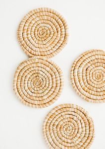 Handicraft Design Rattan Coaster Jute Coaster Rope Coaster Place Mats Woven Rattan Coaster Mats At Factory Wholesale Price - Product Image 2