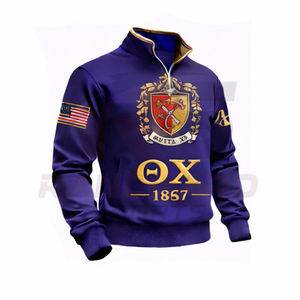 Suéteres Personalizados Premium con Bordado de Letras Griegas, Sudadera para Fraternidades, Suéter con Letras Griegas para Hombres y Mujeres - Product Image 3