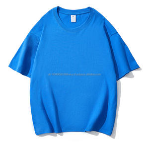 Camisetas de Diseño Personalizado para Hombre, Camiseta Lisa, Ropa Urbana, Camiseta de Algodón Grueso de Gran Tamaño para Hombre - Product Image 5