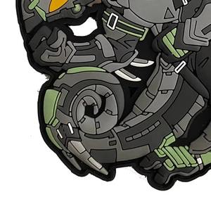 Parches Termoadhesivos Personalizados en Forma de Corazón de PVC con Relieve 3D para Accesorios de Ropa - Parche de Goma Termoadhesivo en Cualquier Color para Prendas - Product Image 6