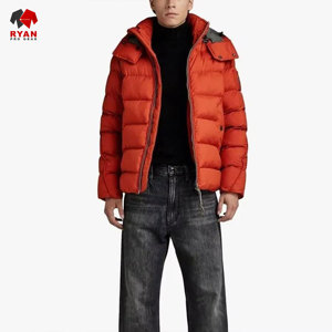 Chaquetas de Invierno Impermeables y Transpirables con Capucha, de Secado Rápido, Personalizadas, de Alta Calidad, para Hombre, Precio al por Mayor, Color Sólido - Product Image 5
