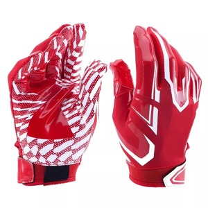 Custom American Football Pitcher Gloves Breathable Anti-Slip Full Finger Outdoor Nylon Unisex OEM Wholesale - Product Image 1