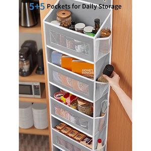 Organizzatore da Appendere Sopra la Porta, Mensola Portaoggetti, Portaoggetti da Appendere alla Porta - Product Image 3