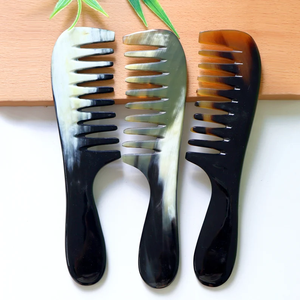 Peine de Cuerno de Vaca de Alta Calidad para Alisar el Cabello, en Oferta - Product Image 2
