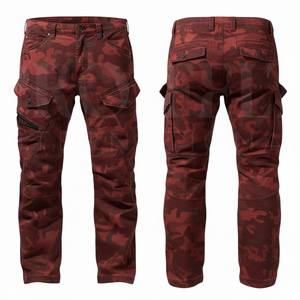Pantalon cargo camouflage personnalisé à prix de gros, avec logo sur mesure, multi-poches, style décontracté, pantalon de travail - Product Image 3