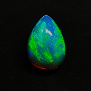 Natural Ethiopian Fire <b>Opal</b> Cabochon Pear Shape Gemstone Wholesale Loose <b>Opal</b> Jewelry Making Stone - Product Image 6