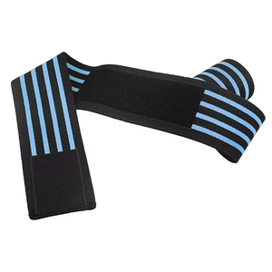 Nouvelles Bandes de Compression Élastiques Antidérapantes et Respirantes en Caoutchouc avec Logo Personnalisé pour Genoux, Soutien Unisexe pour Haltérophilie, Musculation et Powerlifting - Product Image 3
