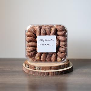 Anacardos Tostados Orgánicos Personalizables, Sabor a Mantequilla y Sal, en Caja Cuadrada de 280g, Certificación ISO, Muestra Gratis, Oferta Especial, Venta al Por Mayor - Product Image 6