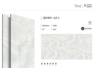 Dalles de porcelaine brillante Regal Crystal Gloss 800x1600 1200x1800 750x1500mm, conçues pour les intérieurs et extérieurs résidentiels modernes et luxueux - Product Image 3