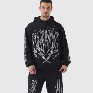 Survêtements vintage personnalisés sublimés, respirants et écologiques pour hommes, vêtements de sport unisexes, tenues de jogging, vente en gros, haute qualité, 100% - Product Image 6