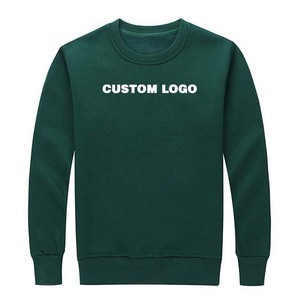 Sudadera de Cuello Redondo para Hombre con Logotipo Personalizado, Color Sólido, Tejido de Algodón, Corte Regular, Estilo Casual Otoñal - Product Image 6