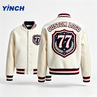 Veste de baseball personnalisée pour homme avec logo sur mesure, manches en cuir, style Letterman, vente flash Layenne, pour équipe scolaire