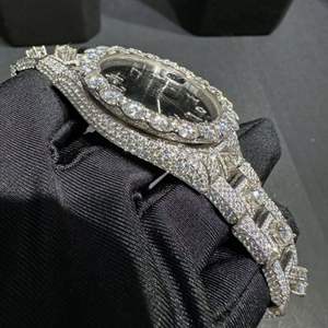 นาฬิกาโมอิสซาไนต์ทรงโบราณ ขนาด 40 มม. ตัวเรือนโลหะผสม ดีไซน์หรูหราทันสมัย สำหรับทุกเพศทุกวัย คุณภาพดีที่สุด ราคาขายส่ง - Product Image 5