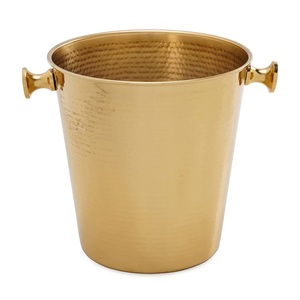 Shiny Silver Polished Stainless Steel Ice <b>Bucket</b>, Durable Wine, Beer & Champagne Cooler for Camping, Parties, Bars & Events - Product Image 6