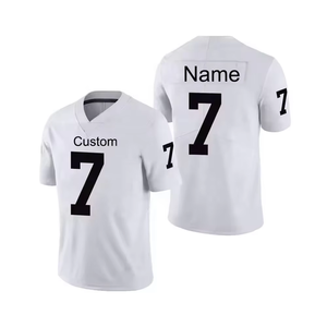 Camiseta de Fútbol de Club, Personalizada con Nombre de Equipo, Verano, 100% Poliéster, Transpirable, de Secado Rápido, Manga Corta, Cuello en V, Unisex, Adulto, Talla Grande - Product Image 1