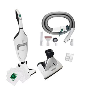 2-in-1 Upright <b>Vacuum</b> Cleaner and Mop Combo with Professional <b>Hose</b> Kit - Product Image 1