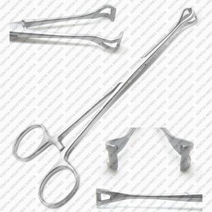 <b>Veterinary</b> Babcock Tissue Forceps 6.4 Inch Surgical Intestinal Forceps Stainless Steel <b>Veterinary</b> <b>Instruments</b> OEM CE Certified - Product Image 5
