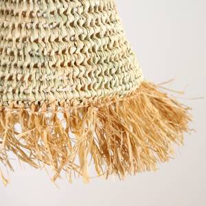 Palm Raffia Pendant <b>Light</b> Handmade Natural Woven <b>Ceiling</b> Lamp <b>Boho</b> Hanging <b>Light</b> Fixture Home Decor Supplier - Product Image 4